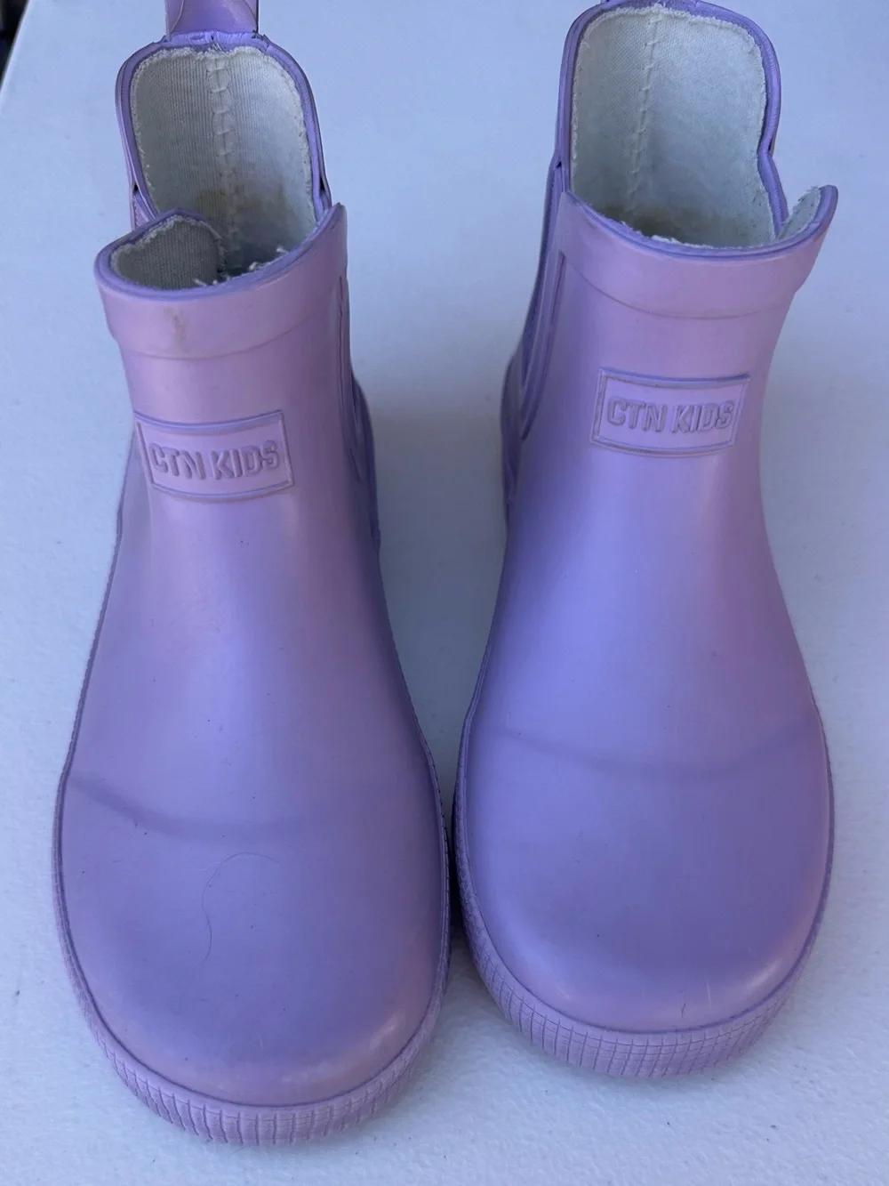 Cotton On Kids Lavender Waterproof Rain Boots